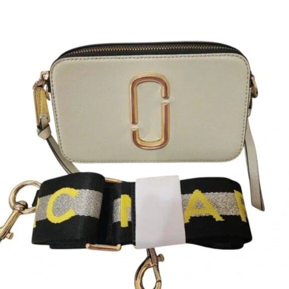 Marc Jacobs Snapshot Crossbody Bag in Dust mini EUC normcore back 2 school prep - Picture 3 of 13